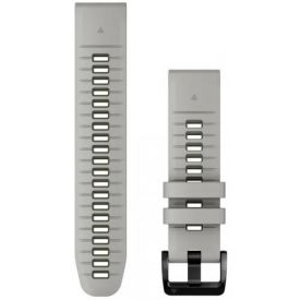 Ремешок Garmin QuickFit Band, 22 мм, Fog Gray/Moss Silicone
