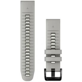 Ремешок Garmin QuickFit Band, 22 мм, Fog Gray/Moss Silicone
