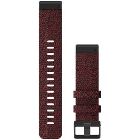 Ремешок Garmin QuickFit Band, 22 мм, Heathered Red Nylon