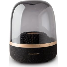 Портативная акустическая система Harman Kardon Aura Studio 4, Black/Gold, черный/золотой