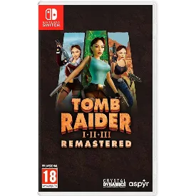 Игра Tomb Raider I-III Remastered для Nintendo Switch