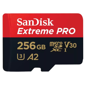 Карта памяти microSDXC UHS-I U3 SanDisk Extreme Pro,  256 Гб (SDSQXCD-256G-GN6MA)