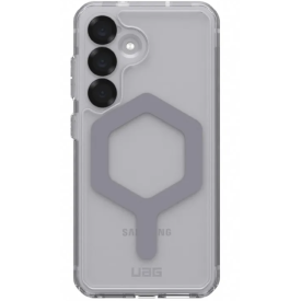 Чехол UAG Plyo Pro с MagSafe для Samsung Galaxy S25, Ice/Silver, прозрачный/серебро