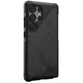 Чехол UAG Metropolis LT с MagSafe для Samsung Galaxy S25 Ultra, Topography Black, черный