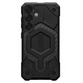 Чехол UAG Monarch Pro с MagSafe для Samsung Galaxy S25, Carbon Fiber, черный