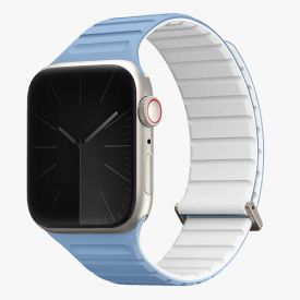Ремешок Uniq REVIX EVO для Apple Watch 41/40/38 мм, Blue/White, синий/белый