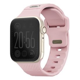 Ремешок Uniq Stride FKM Rubber для Apple Watch 41/40/38 мм, Pale Pink, светло-розовый