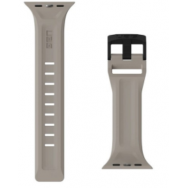 Ремешок Urban Armor Gear (UAG) Scout Silicone для Apple Watch 41/40/38 мм, Titanium, титан