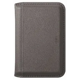 Магнитный бумажник Uniq LYDEN DS Magnetic RFID-Blocking Wallet, Grey/Canary Yellow, серый/желтый