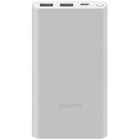 Внешний аккумулятор Xiaomi Power Bank 3 (PB100DZM), 10000 mAh, Silver, серебристый