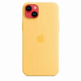 Чехол Apple iPhone 14 Plus Silicone Case, Sunglow, оранжевый MPTD3