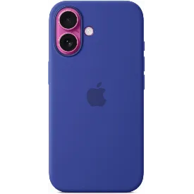 Чехол Apple iPhone 16 Silicone Case Ultramarine, ультрамарин MYY63