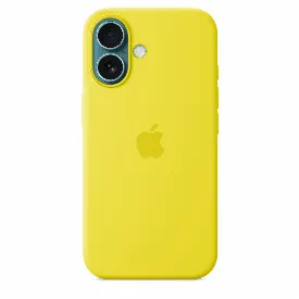 Чехол Apple iPhone 16 Silicone Case Star Fruit, желтый MYY73