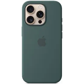 Чехол Apple iPhone 16 Pro Silicone Case Lake Green, зеленый MYYR3