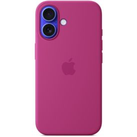Чехол Apple iPhone 16 Silicone Case Fuchsia, фуксия MYY53