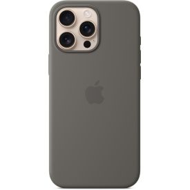 Чехол Apple iPhone 16 Pro Max Silicone Case Stone Gray, серый MYYV3