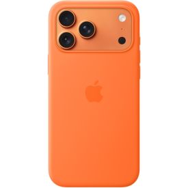 Чехол Apple iPhone 17 Pro Max Silicone Case Orange, оранжевый MGFL4