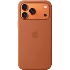 Чехол Apple iPhone 17 Pro Max Silicone Case Terra Cotta, терракотовый MGFQ4