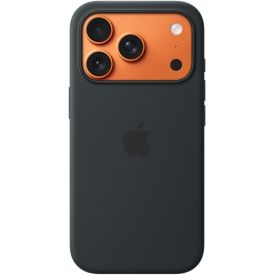 Чехол Apple iPhone 17 Pro Silicone Case Black, черный MGFK4