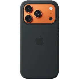 Чехол Apple iPhone 17 Pro Silicone Case Black, черный MGFK4