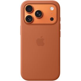 Чехол Apple iPhone 17 Pro Silicone Case Terra Cotta, коричневый MGFJ4