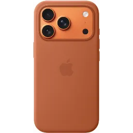 Чехол Apple iPhone 17 Pro Silicone Case Terra Cotta, коричневый MGFJ4