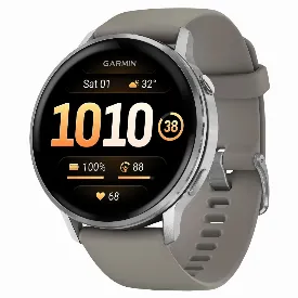 Часы Garmin Venu 4 45мм, Silver/Gray