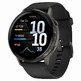 Часы Garmin Venu 4 45мм, Slate/Black