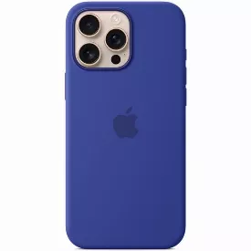 Чехол Apple iPhone 16 Pro Max Silicone Case Ultramarine, синий