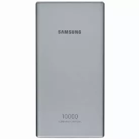 Портативный аккумулятор Samsung Battery Pack EB-PЗ300, 10000 mAh, Silver, серый