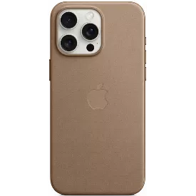 Чехол Apple iPhone 15 Pro Max FineWoven Case with MagSafe, бежевый