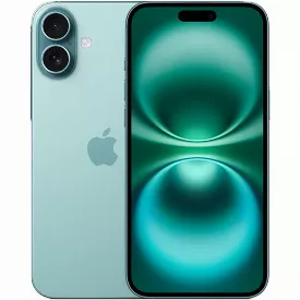 Смартфон Apple iPhone 16 512 GB, Dual SIM (nano SIM+eSIM), Teal