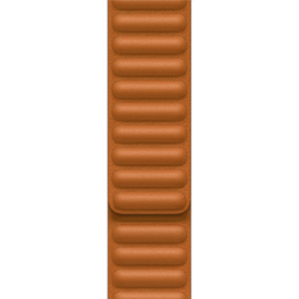 Ремешок Для Apple Watch 45 мм, кожа M/L, Orange, оранжевый