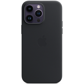 Чехол Apple iPhone 14 Pro Max Leather MagSafe, Black, черный
