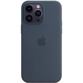 Чехол Apple iPhone 14 Pro Max Silicone Case with MagSafe, синий
