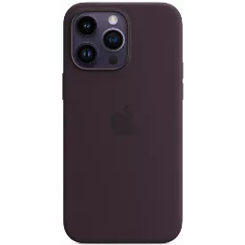 Чехол Apple iPhone 14 Pro Max Silicone Case with MagSafe, темно-фиолетовый