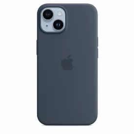 Чехол Apple iPhone 14 Silicone Case with MagSafe, синий