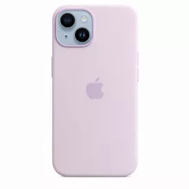 Чехол Apple iPhone 14 Silicone Case with MagSafe, лиловый