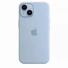 Чехол Apple iPhone 14 Silicone Case with MagSafe, голубой