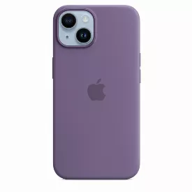 Чехол Apple iPhone 14 Silicone Case with MagSafe, фиолетовый
