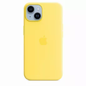 Чехол Apple iPhone 14 Silicone Case with MagSafe, желтый