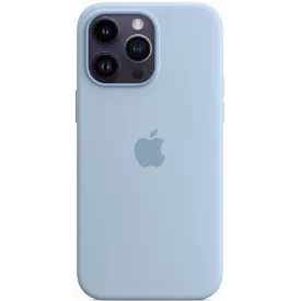Чехол Apple iPhone 14 Pro Max Silicone Case with MagSafe, голубой