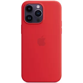 Чехол Apple iPhone 14 Pro Max Silicone Case with MagSafe, красный