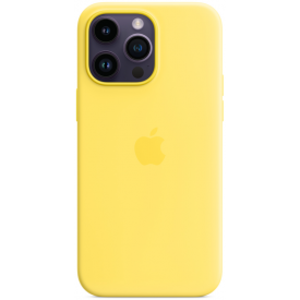Чехол Apple iPhone 14 Pro Max Silicone Case with MagSafe, Yellow, желтый