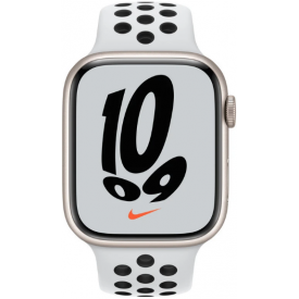 Умные часы Apple Watch Series 7 41 мм Nike, платиновый