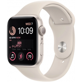 Смарт-часы Apple Watch SE (2022) GPS 44 мм, M/L (145-220 мм), сияющая звезда
