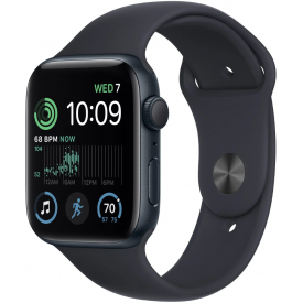 Смарт-часы Apple Watch SE (2022) GPS 40 мм, M/L (160-210 мм), тёмная ночь