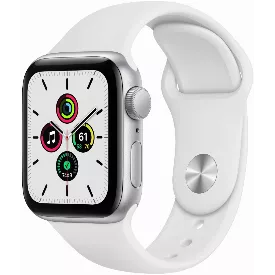 Смарт-часы Apple Watch SE 44 мм, серебристый