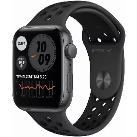 Смарт-часы Apple Watch Nike SE 40 мм, антрацитовый/черный