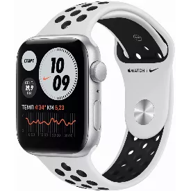 Смарт-часы Apple Watch Nike SE 40 мм, серебристый/платина
